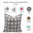 Boho Block Print Pillow Cover Gray Cotton Throw Cushion for Sofa, Bedroom, Couch-14x36 Inch-1708942259-1708942258