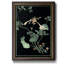 Midnight Floral I - peinture sur toile encadrée-1186029177