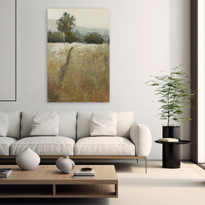 Beige And Brown Homeward Art