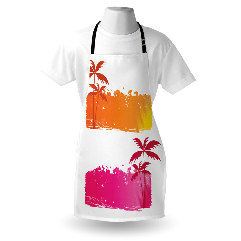 No Pattern Bib Apron