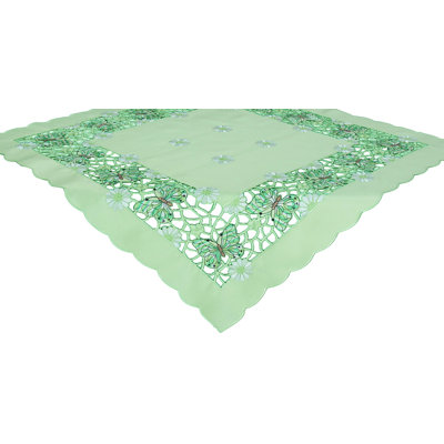 Wani Embroidered Cutwork Table Topper
