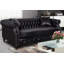 Richmond Mogadore Faux Leather Chesterfield Sofa-2060607555-2026124161