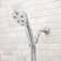 Alexandria 1.75 GPM Multi Function Handheld Shower Head with Self-Cleaning