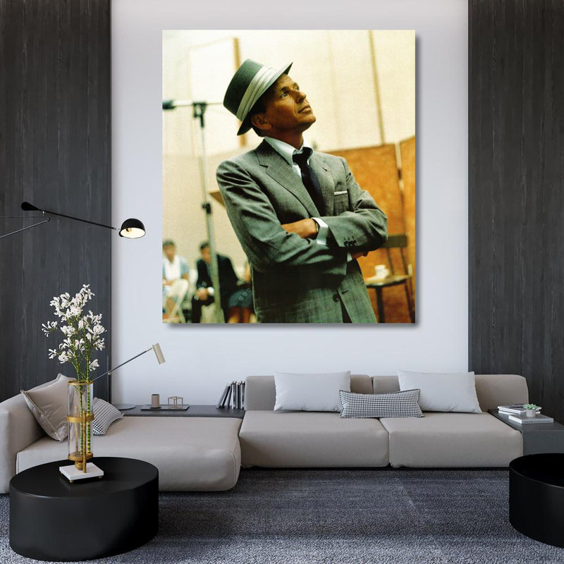 Frank Sinatra (Studio), 42" H x 36" W