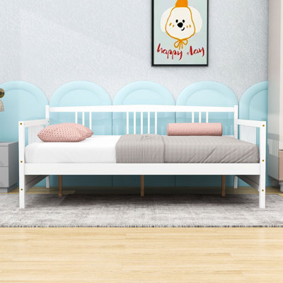 Full Wood Daybed with Center Legs and Underbed Storage Space by Latitude Run