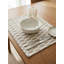 Rustic Beige Shore Net Indoor Outdoor Placemat