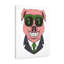 Greed Is Good Gift For Traders Money - Wrapped Canvas Print-340469280
