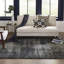 Tapis abstrait en polypropylène tissé à la machine gris anthracite / gris-543701462