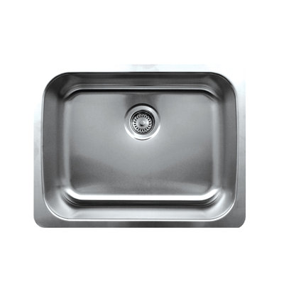 Noah's 23.5'' L Single Bowl Stainless Steel Kitchen Sink