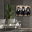 "Epic Graffiti" Three Wize Monkeys "par Andreas Magnusson, art mural sur toile-106173569