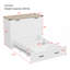 Armoire-lit escamotable pliable avec station de charge-22558214