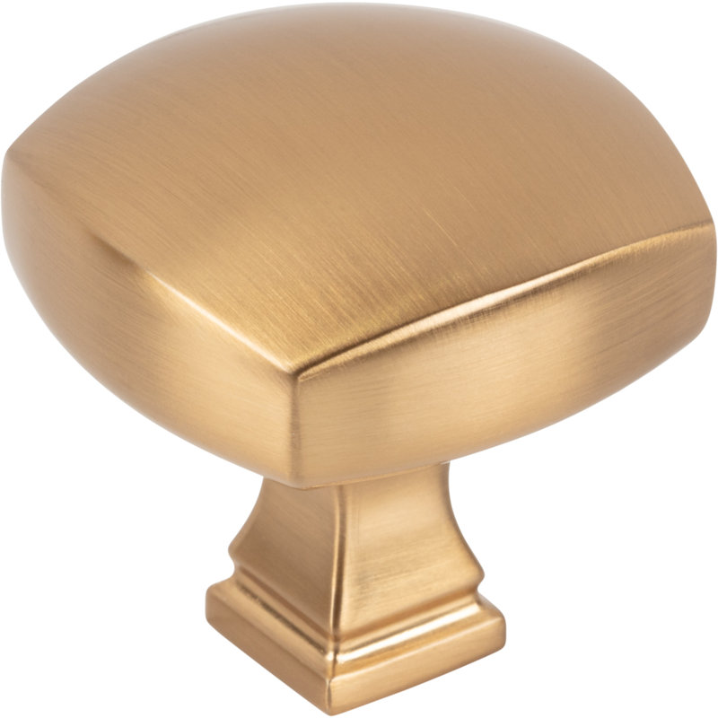 Audrey Square Knob, Satin Bronze