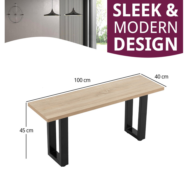 Antigua Bench, H45 x W100 x D30cm
