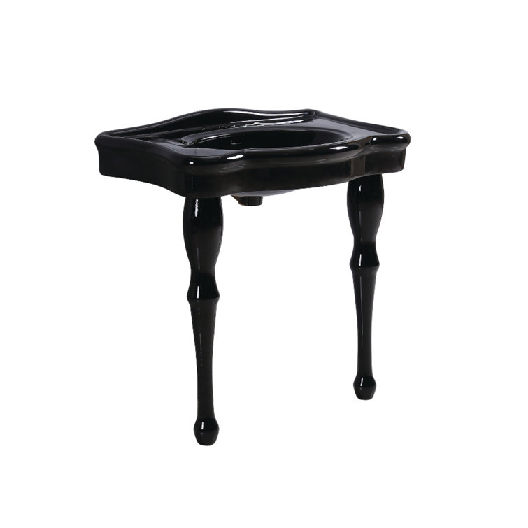 Imperial Ceramic 33.5" Console Bathroom Sink with Overflow