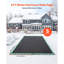 Pool Cover Water Bags, 8 Ft, Double Chamber Pool Cover Water Tubes with Reflective Strips, 0.3mm Thick PVC Bags Weights with Leakproof Screw Cap, for Winter Inground Swimming-Pool Covers