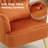 Widad 31.5'' Wide Wingback Velvet Armchair-1579750308