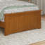 Lit de base en bois massif Graham avec pied de lit assorti-703026050-718661296