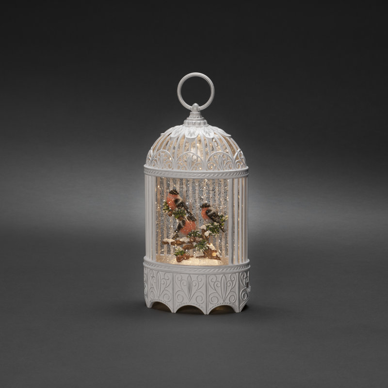 Christmas Bird Snow Globe
