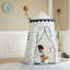 Asweets Childrens up in the Stars 3.9' x 3.9' Canvas Pop-up Play Tent