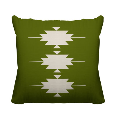 Sike Outdoor Reversible Throw Pillow