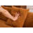 Chumenti Fabric Upholstered Boneless Curved L-Shape Sofa-106841030-111469241