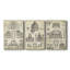 Vintage Architects Plan I  -Custom Wrapped Gallery Canvas - 3 Pieces-1566579517