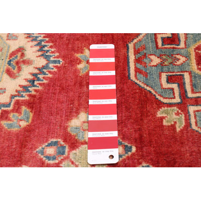 One-of-a-Kind 6'7" X 9'6" New Age Wool Area Rug in