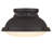 2-Light 14-in Dark Bronze Flush Mount