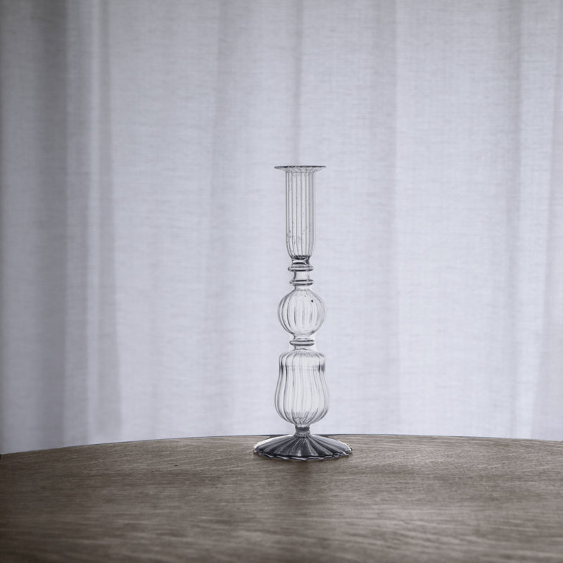 Glass Cambridge Candlestick, Clear