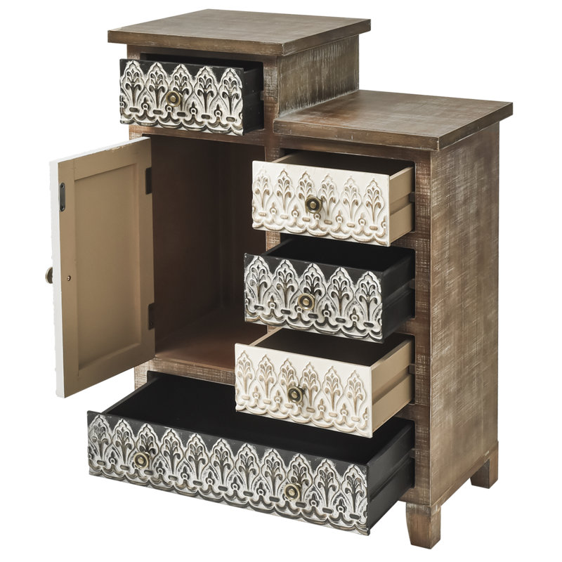 Beorn Door Wood Accent Cabinet