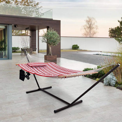 Vonmarie 2 Person Hammock With Heavy Duty Stand