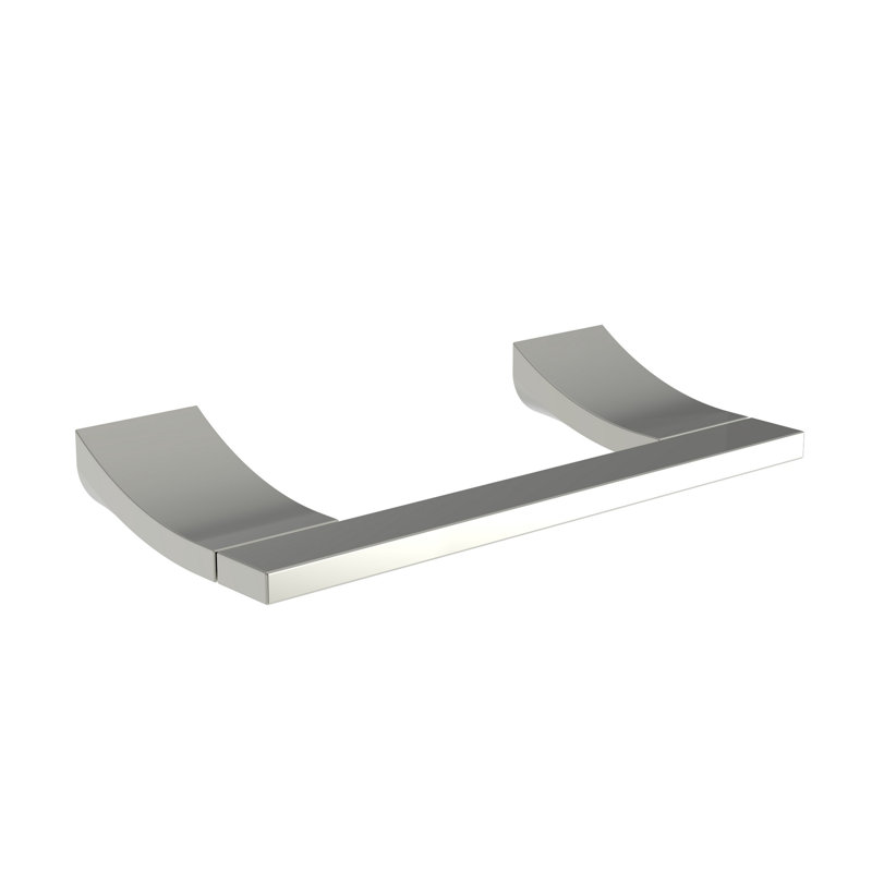 Double Post Toilet Tissue Holder, Polished Nickel