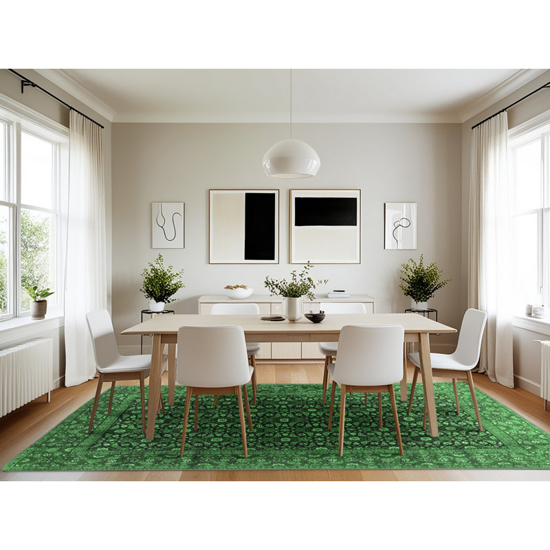 Washable Southwestern Indoor Rug, Rectangle 7' x 10'