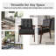 Chaise d'appoint en lin bleu-1393147797