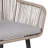 Cassil Premium All-Weather Wicker Outdoor Dining Armchair with Cushion-823236192