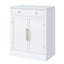 Armoire à café avec tiroir, 2 tablettes réglables et 2 tablettes de porte pour la salle à manger et la cuisine-627857390-627857389