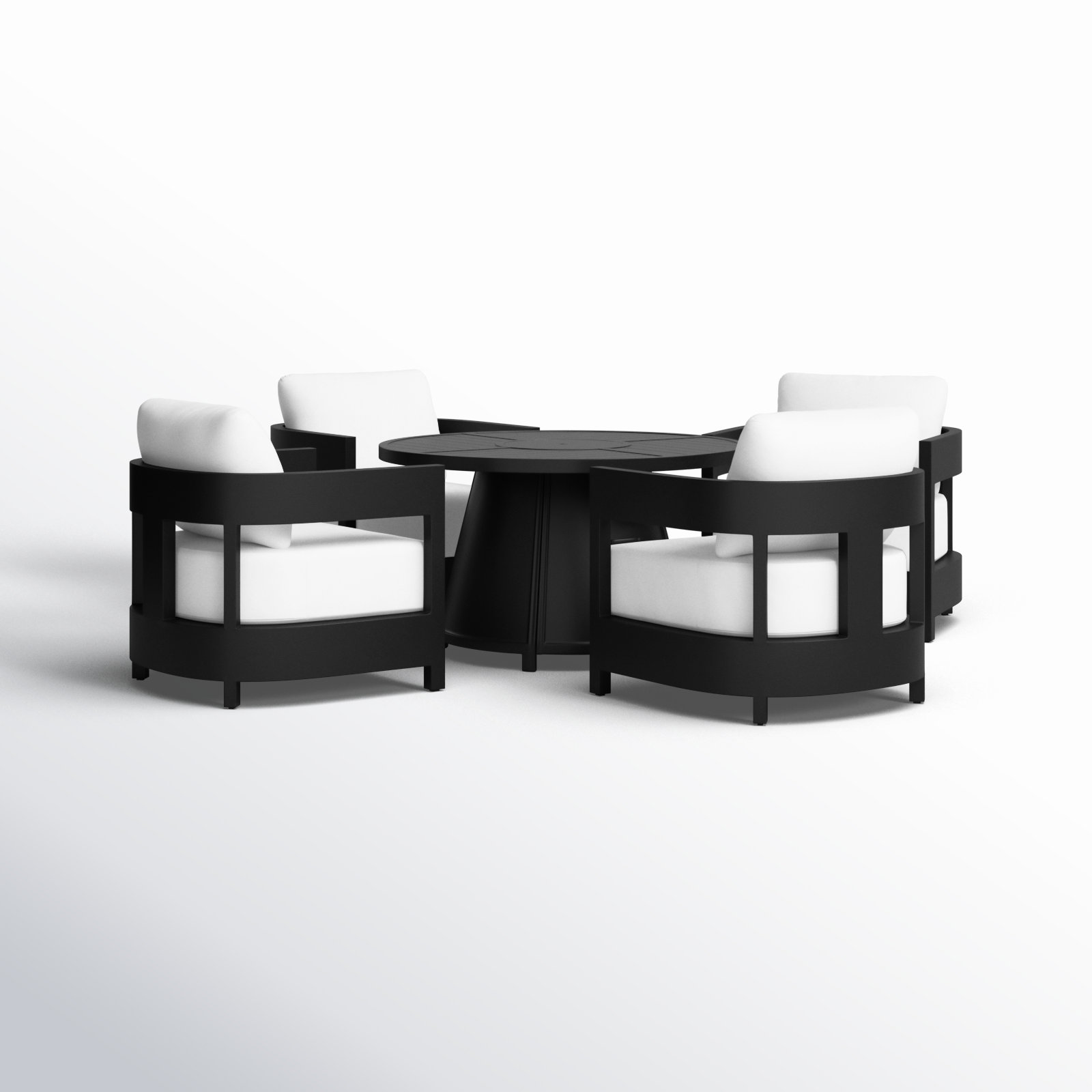 Joss & Main Everlee 5-Pc Fire Chat Set | Wayfair