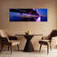 Macarthur Causeway, Biscayne Bay, Miami, Floride, États-Unis, architecture contemporaine abstraite, art mural-397889786