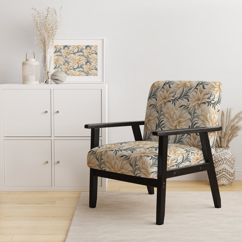 Fauteuil rembourré Coastal Driftwood Elegance