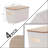 4 Packs Plastic Storage Bins With Bamboo Lids Stackable Storage Containers For Organizing, Bundled With Labels And Marker 10.24 X 7.01 X 6.1 Inch