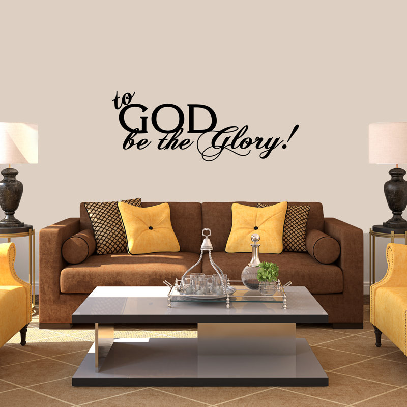 Religious & Spiritual Non-Wall Damaging, Black