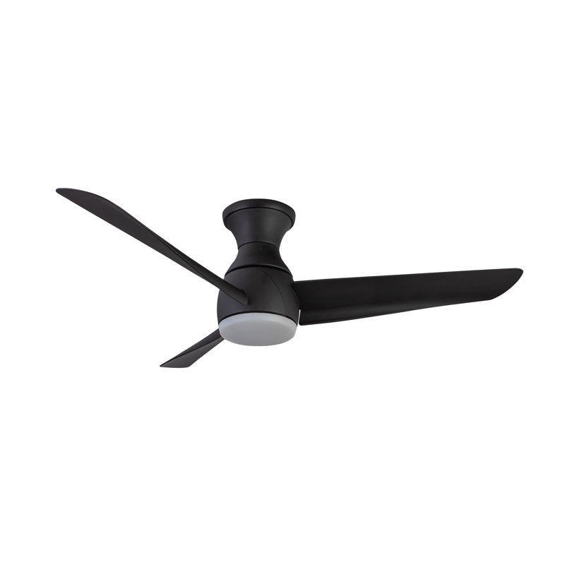 Thalia Smart LED Ceiling Fan, Matte Black