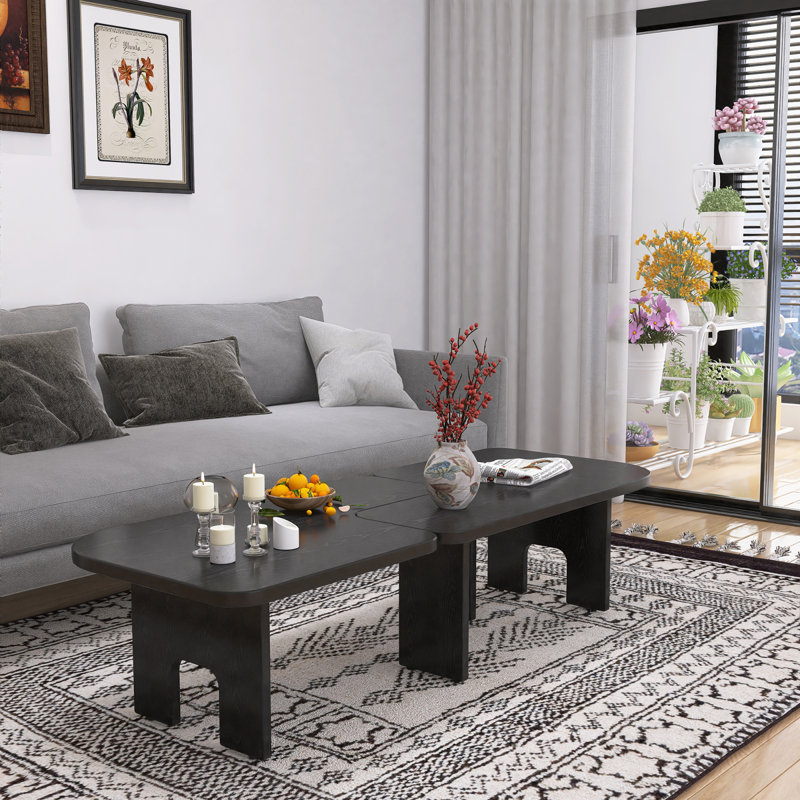 Ensemble de tables basses gigognes Modern Modern