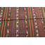Kilim, tapis turc, tapis en laine, tapis rétro, tapis de décoration intérieure, grand tapis rouge de 5 pi x 11,5 pi
