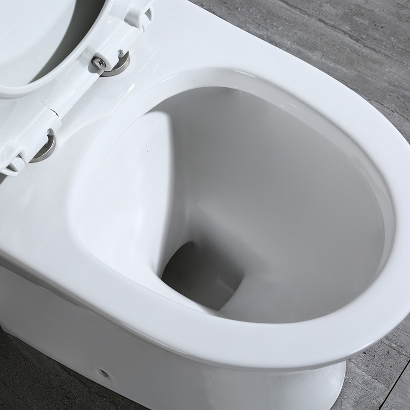 1.28 GPF Space Saving Round Compact One-Piece Toilet (Seat Included)