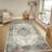 Area Rug Vintage Bohemia Large Persian Non-Slip Washable Rug For Living Room Kitchen Bedroom Living Room Flower Design-2100827001