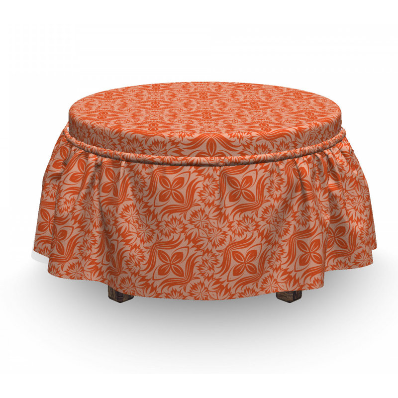 Housse pour repose-pieds maximale chrysanthemum