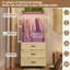 Armoire-penderie à porte en verre Farmhouse-1699448153