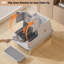 Stainless Steel Litter Box-2085894822