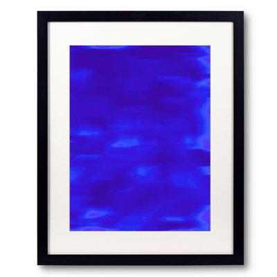 Blue Steel Print by Drew Gaffney
